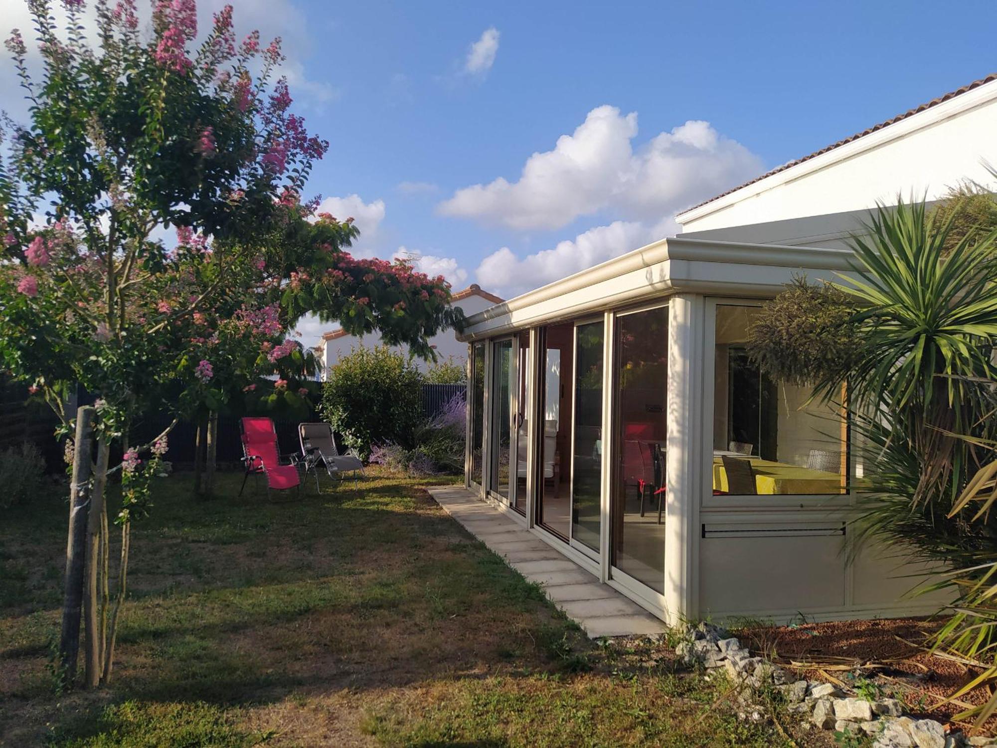 Maison Pour 8 - 5Min De La Plage - Jardin & Veranda 滨海隆热维勒 外观 照片